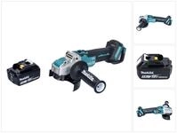 Makita Akku-Winkelschleifer DGA 521 T1X1 18 V 125 mm X-LOCK Brushless + 1x Akku...