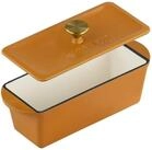 Mahlzeit Br&auml;ter Gusseisen, mit Deckel emailliert, 3 Liter, Sunny Orange,...