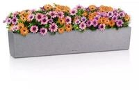 Lechuza&reg; Balkonkasten BALCONERA Stone 100 steingrau (Komplettset)