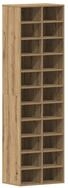 vidaXL Schuhregal Schuhschrank Artisan-Eiche 54x34x183 cm Holzwerkstoff, 1-tlg.