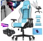 KESSER Gaming Chair, Ergonomisch Gamingstuhl 150kg belastbar B&uuml;rostuhl Lenden- &