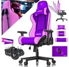 KESSER Gaming Chair, Ergonomisch Gamingstuhl 150kg belastbar B&uuml;rostuhl Lenden- &