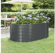 vidaXL Hochbeet vidaXL Hochbeet Verzinkter Stahl 175x100x68 cm Anthrazit