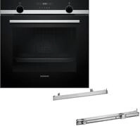 SIEMENS Einbaubackofen iQ500 iQ500, mit Auszug nachr&uuml;stbar, mit Sonderzubeh&ouml;r