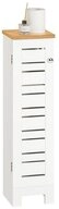 SoBuy Toilettenpapierhalter BZR85, Freistehend Toilettenschrank Badregal...