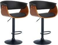 CLP Barhocker Vestal (Set, 2 St., 2er), Barstuhl 360&deg; drehbar und h&ouml;henverstellbar