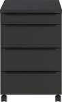 GERMANIA Rollcontainer Mailand, mit 4 Schubladen, optional mit...