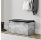 en.casa Schuhbank, Schuhbank &raquo;Degerfors&laquo; mit Schublade 80 x 39 x 45 cm