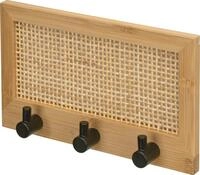 WENKO Garderobenhaken Wandgarderobe ALLEGRE BAMBOO, WENKO