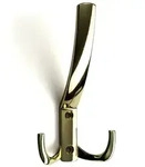 SO-TECH&reg; Garderobenhaken Kleiderhaken JULIE Lochabstand 32 mm goldfarben 14.3...