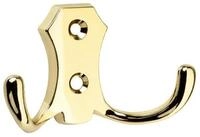 SO-TECH&reg; Garderobenhaken LENA, Lochabstand 20 mm, zwei Gr&ouml;&szlig;en, Metall massiv,