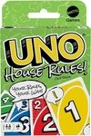 Mattel games Spiel Mattel UNO House Rules Kartenspiel Spieleabende Familie HRL31