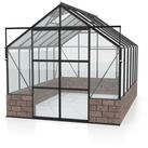 Vitavia Gew&auml;chshaus "Cassandra 9900" (L 3,85 x B 2,57 x H 2,49 m), 3 mm...