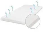 Babymatratze Pur, Babymatratze f&uuml;r Babybett, Baby Matratze, Ehrenkind, 10 cm hoch,