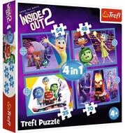Trefl Puzzle Puzzle In the Head 2: Emotions Rule 4in1 (35,48,54,70 Teile),