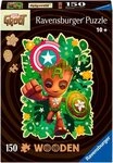 Ravensburger Puzzle Wooden Puzzle 150 Teile - Marvel Groot, 150 Puzzleteile