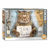 EUROGRAPHICS Puzzle Gangsterkatze, 500 Puzzleteile