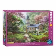 EUROGRAPHICS Puzzle Bl&uuml;hender Garten von Dominic Davison, 1000 Puzzleteile