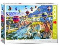 EUROGRAPHICS Puzzle Hei&szlig;luftballone &uuml;ber Kappadokien, 1000 Puzzleteile