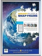 EUROGRAPHICS Puzzle Snap Frame Silberner Aluminium-Puzzle-Rahmen 48,89x67,63cm,