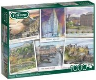 Jumbo Spiele Puzzle Falcon de luxe Visit Northern Ireland 1000 Teile Puzzle,...