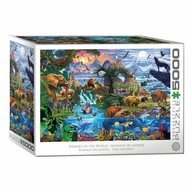 EUROGRAPHICS Puzzle Tiere der Welt, 2000 Puzzleteile
