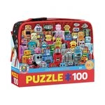 EUROGRAPHICS Puzzle Roboter mit Lunchbox, 100 Puzzleteile