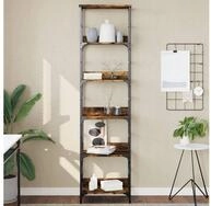 vidaXL B&uuml;cherregal vidaXL B&uuml;cherregal R&auml;uchereiche 50x33x188,5 cm...