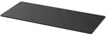 pro.tec Tischplatte, &raquo;Kirkkonummi&laquo; zweiteilig aus Spanplatte 180x80cm Schwarz