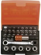 BAHCO Steckschl&uuml;ssel Bit-Steckschl&uuml;ssel-Satz 1/4&prime;&prime;, 26tlg 2058/S26-2