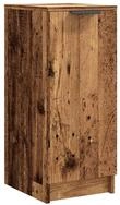 vidaXL Schuhregal Schuhschrank Altholz-Optik 29,5x35x70 cm Holzwerkstoff, 1-tlg.