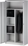 Bisley Aktenschrank Fl&uuml;gelt&uuml;renschrank Universal Stahl 5 OH 3 FB/1 Hutablage...
