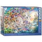 EUROGRAPHICS Puzzle Einhorn - Traumwelt, 2000 Puzzleteile