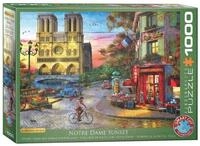 EUROGRAPHICS Puzzle Notre Dame von Dominic Davison, 1000 Puzzleteile
