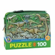 EUROGRAPHICS Puzzle Puzzle in einer Brotdose Dinosaurier 100 Teile, Puzzleteile