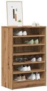 vidaXL Schuhschrank 60 x 35 x 92 cm Schuhschrank Artisan-Eiche 60x35x92 cm...