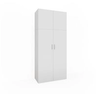 Vicco Aktenschrank Ingo, Wei&szlig;/Anthrazit, 80 x 183 cm (1-St)