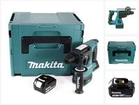 Makita Akku-Bohrhammer DHR 242 F1J Akku Bohrhammer 18V 2,0J SDS-plus Brushless...