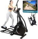 Skandika Crosstrainer Carbon P23, Ellipsentrainer f&uuml;r Zuhause, 23 Programme,