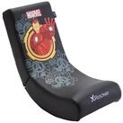X Rocker Gaming-Stuhl Marvel&trade; Floor Rocker im Iron Man Design - schwarz