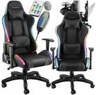 tectake Gaming-Stuhl Gamingstuhl (Set, 1 St), Verstellbare R&uuml;cken- und...