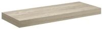 vidaXL Wandregal, Schwebendes Wandregal Eichefarben 60x23,5x3,8 cm MDF