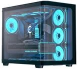 Aerocool PC-Geh&auml;use Aerocool P500C-G-BK-v1, Tower-Geh&auml;use, (Tempered