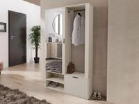 MIRJAN24 Garderoben-Set Milo, (mit Spiegel), mit Kleiderstange, Loft Stil,...