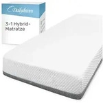 Federkernmatratze CloudCore, Hybridmatratze, 3-in-1 Matratze, H2/3, Dailydream,...