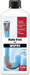 WEPOS CHEMIE GMBH Wepos Rohrfreigel f&uuml;r K&uuml;che und Bad 1 L Badreiniger