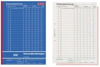 Herlitz Gesch&auml;ftspapier Herlitz Kassenabrechnungsbuch 502 / Kassenbuch / A4 / 2x 50