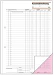 Sigel Notizblock Sigel KG425 Kassenabrechnung A4, 2x50 Blatt
