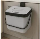 YourCasa Biom&uuml;lleimer K&uuml;che 7L mit Halterung, Sieb und Deckel, 7 Liter, Mit