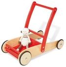 Pinolino&reg; Lauflernhilfe Uli Lauflernwagen mit Bremssystem & Gummir&auml;dern - Rot,